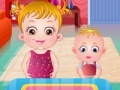 Logħba Baby Hazel. Divertiment għall-Jum tal-Grazzja onlajn