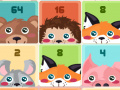 Logħba 2048 Editjoni Cute onlajn