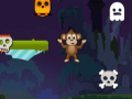 Logħba Monkey Halloween Jumper onlajn