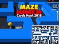 Logħba Maze Runner 3D: Kaccan tal-Karti 2018 onlajn