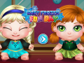 Logħba Jum Divertenti tal-Baby Frozen onlajn