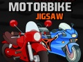 Logħba Puzzle ta' Motocikletta tal-Kartoon onlajn