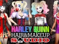 Logħba Studju tal-Ħarqa u make-up Harley Quinn onlajn