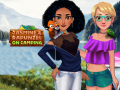 Logħba Jasmine u Rapunzel fil-Kamping onlajn