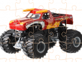 Logħba Sfida tal-Puzzle Monster Truck onlajn