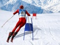 Logħba Simulatur ta 'Skijar Slalom onlajn