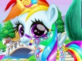 Logħba Kura tal-Ponys Rainbow onlajn