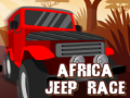 Logħba Races ta 'Jeep fl-Afrika onlajn