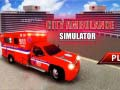 Logħba Simulatur ta' Ambulanza tal-Belt onlajn