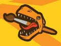 Logħba Kulur Il-Warrior Dinosaur onlajn