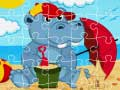 Logħba Puzzel Ippopotamu onlajn