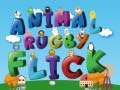 Logħba Animali Rugby Flick onlajn