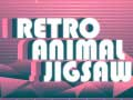 Logħba Puzzel ta 'Annimali Retro onlajn