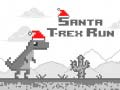 Logħba Santa T-Rex Running onlajn
