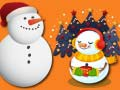 Logħba Gravitazzjoni Snowman Il-Milied onlajn