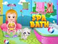 Logħba Spa Bath ta' Baby Hazel onlajn
