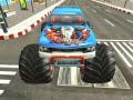 Logħba Parcheġġ ta' Monster Truck fil-Belt onlajn