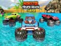 Logħba Surfing fil-Bajja bil-Truck Monster onlajn