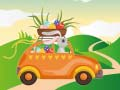 Logħba Rabbits Jippruvaw Karozzi: Immarċ 3 onlajn