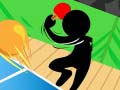 Logħba Stickman Ping Pong onlajn