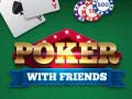 Logħba Poker ma' ħbieb onlajn