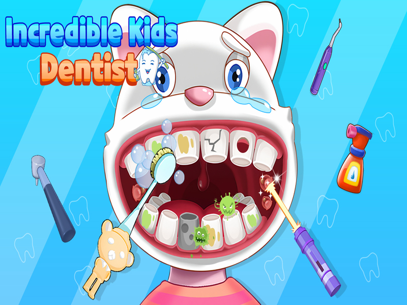 Logħba Dentist tat-tfal inkredibbli onlajn