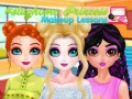 Logħba Lezzjonijiet ta' Make-up għall-Prinċċessi li Jqgħu Darek onlajn