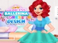 Logħba Diżin ta' Libsa Princess Ballerina onlajn