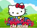 Logħba Puzzel tal-Vettura Hello Kitty onlajn
