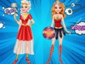 Logħba Bffs Superhero Dress Up onlajn