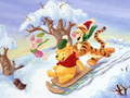 Logħba Winnie the Pooh: Puzzel tal-Milied 2 onlajn
