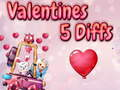 Logħba San Valentinu 5 Differenzi onlajn