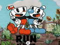 Logħba Verżjoni Cuphead Run onlajn