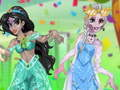 Logħba Prinsessa Cute Zombies Divertiment ta'April onlajn