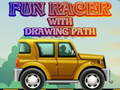 Logħba Racer Divertenti ma Triq Iddrawn onlajn