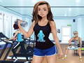Logħba Fitness Gym Girls Dress Up  onlajn