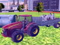 Logħba Simulatur ta’ skart tractor 3D fil-belt onlajn