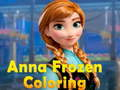 Logħba Kulur ta' Anna Frozen onlajn