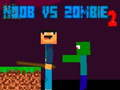 Logħba Noob kontra Zombie 2 onlajn
