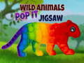 Logħba Annimal Wild Pop It Puzzle onlajn