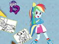 Logħba Ktieb ta' Kulur Equestria Girls onlajn