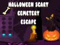 Logħba Halloween: Skoperta Scary Cemetery Escape onlajn