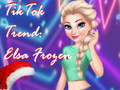 Logħba Trend ta' TikTok: Elsa Frozen onlajn