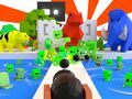 Logħba Bowling kontra Zombie Fabbrika 3D onlajn
