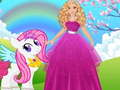 Logħba Barbie u Dress Up tal-Poni onlajn