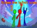 Logħba Stickman Ħutna Fl-Gżira tal-Frott 3 onlajn