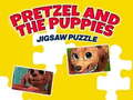 Logħba Pretzel u l-puppies Puzzl onlajn