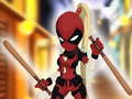 Logħba Deadpool Bniet Dressup onlajn