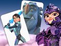 Logħba Trollhunters Rise of The Titans Card Match  onlajn