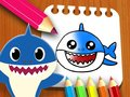 Logħba Librerija tal-Kuluri Baby Shark onlajn